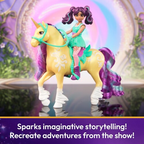 Unicorn Academy Ava & Leaf Set Toy Perspective: right