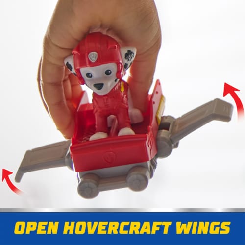 Paw Patrol Action Pups Marshall Action Figure & Hoverboard Airplane Toy with Foldable Wings Perspective: right