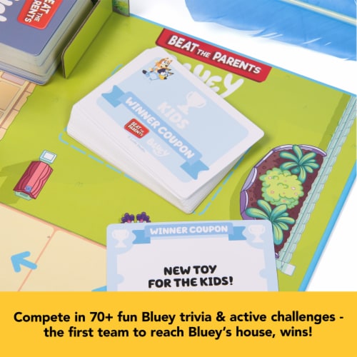 Spin Master Games Bluey Beat the Parents Perspective: right