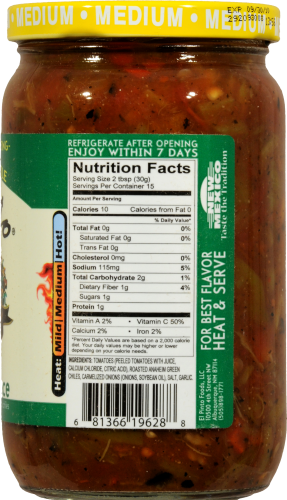 El Pinto® Medium Green Chile Sauce Perspective: right
