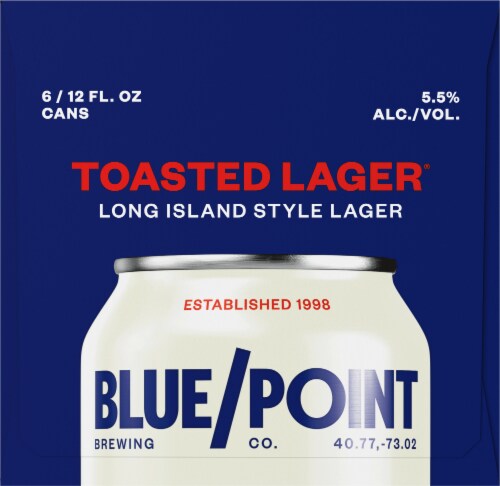 Blue Point Brewing Toasted Lager Perspective: right