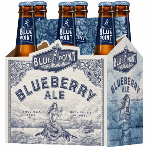 Blue Point Brewing Blueberry Ale Perspective: right