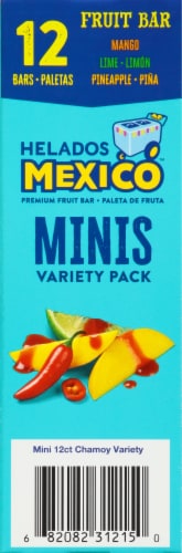 Helados Mexico™ Con Chamoy Variety Mini Fruit Bars Perspective: right