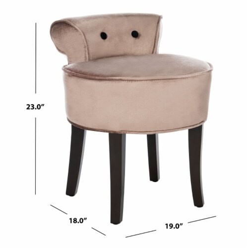 Champagne velvet 2025 stool
