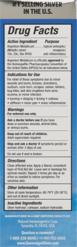 Natural Immunogenics  Sovereign Silver® First Aid Gel Perspective: right