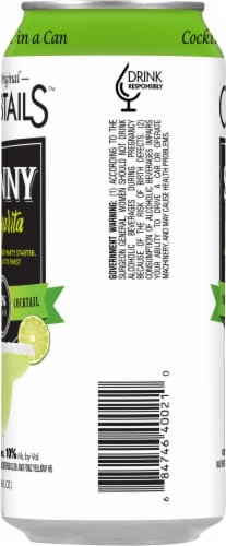 Clubtails™ Sunny Margarita Cocktail Single Can Perspective: right