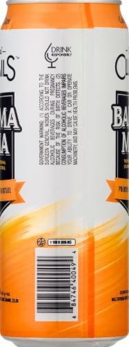 Clubtails Premium Bahama Mama Ready to Drink Cocktail Single Can Perspective: right
