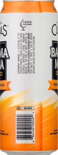 Clubtails Premium Bahama Mama Ready to Drink Cocktail Single Can Perspective: right