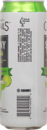 Clubtails Premium Sunny Margarita Ready to Drink Cocktail Single Can Perspective: right