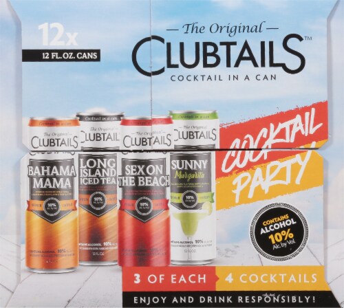 Clubtails™ Cocktail Party Variety Pack Perspective: right