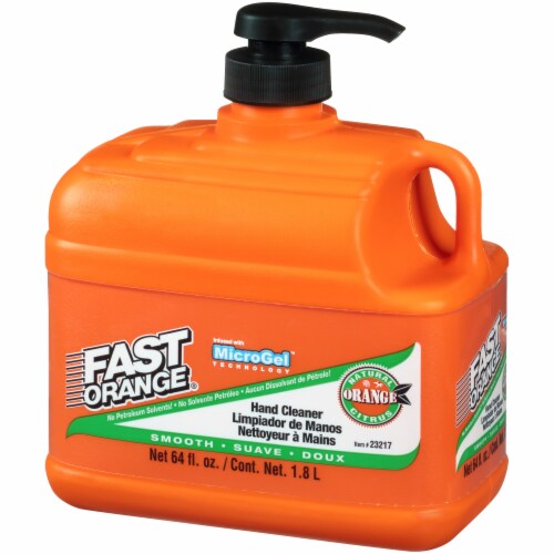 Fast Orange® Natural Citrus Pump Hand Cleaner Perspective: right