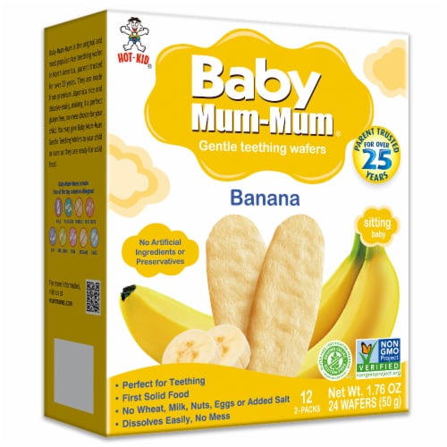 Baby Mum-Mum® Banana Rice Rusks Snacks Perspective: right