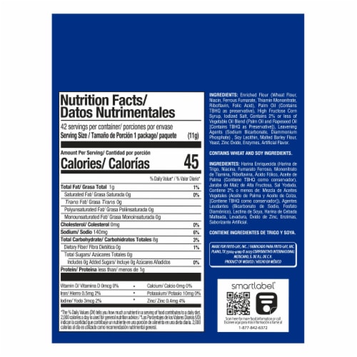Gamesa® Saladitas Saltine Cracker Packs Perspective: right