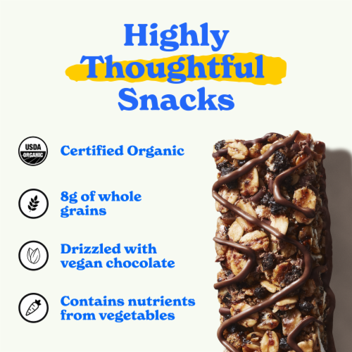 MadeGood® Cookie Crumble Chocolate Drizzled Granola Bars Perspective: right