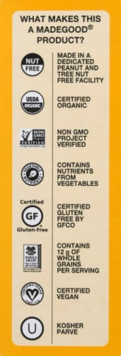 MadeGood Organic Chocolate Banana Granola Minis Pouches Perspective: right
