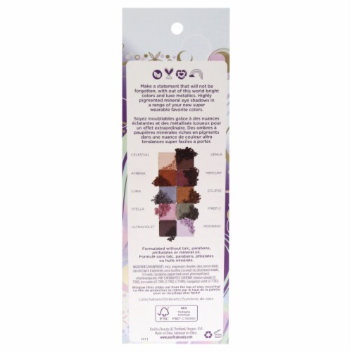 Moonflower Otherworldly Eyeshadows by Pacifica for Women - 0.2 oz Eye Shadow Perspective: right