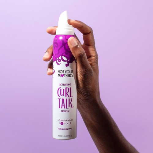 Not Your Mother's® Curl Talk™ Curl Activating Mousse for Curly Hair Perspective: right