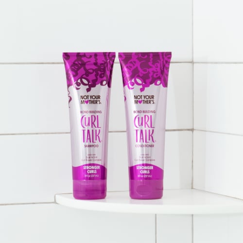 Not Your Mother's® Curl Talk® Bond Building Shampoo Perspective: right