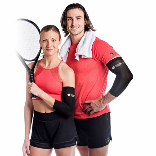Copper Joe Elbow Compression Sleeve- 1 Pair Perspective: right