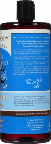 Dr. Woods Pure Peppermint Castile Soap Perspective: right