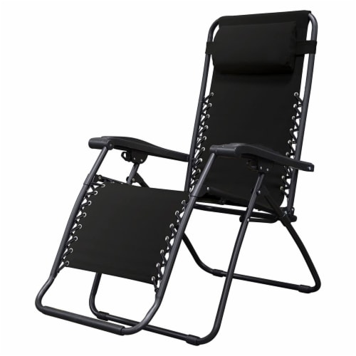 Caravan Sports Infinity Zero Gravity Chair 2PK Black Perspective: right