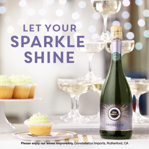 Kim Crawford Prosecco DOC Italian White Sparkling Wine Perspective: right