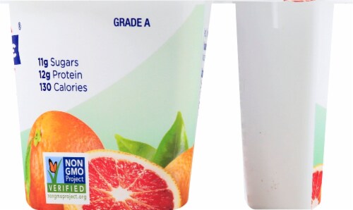 Fage Total 2% Milkfat Blood Orange Yogurt Perspective: right