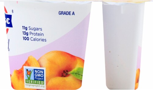 Fage Total 0% Peach Yogurt Perspective: right
