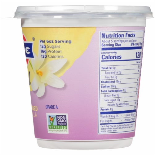 Fage® Total Blended Vanilla 0% Milkfat Perspective: right