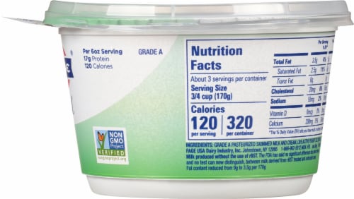 Fage® Total 2% Milkfat Strained Greek Yogurt Perspective: right