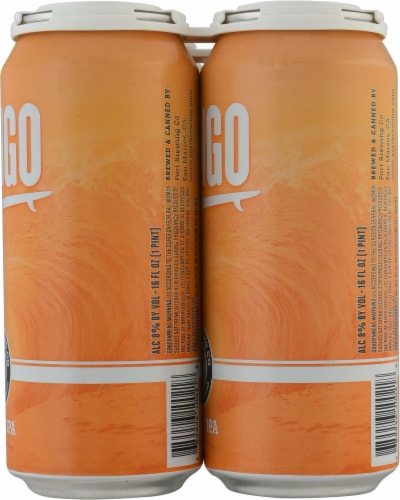 Port Brewing Co. Mongo Double IPA Beer Perspective: right