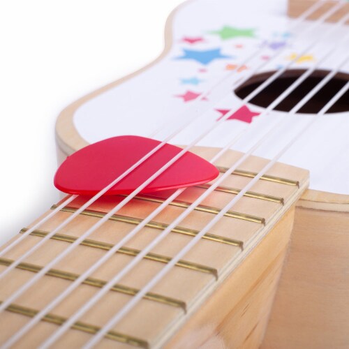 Bigjigs Toys Wooden Guitar Perspective: right