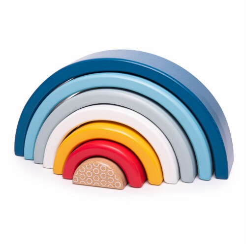 Bigjigs Toys, 100% FSC Certified Rainbow Arches Perspective: right