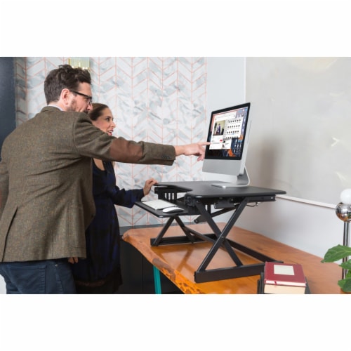 Rocelco adjustable clearance desk riser
