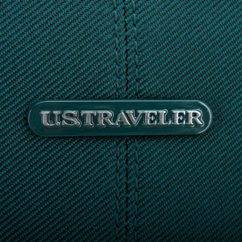 U.S. Traveler Esther Expandable Spinner Luggage - Teal Perspective: right