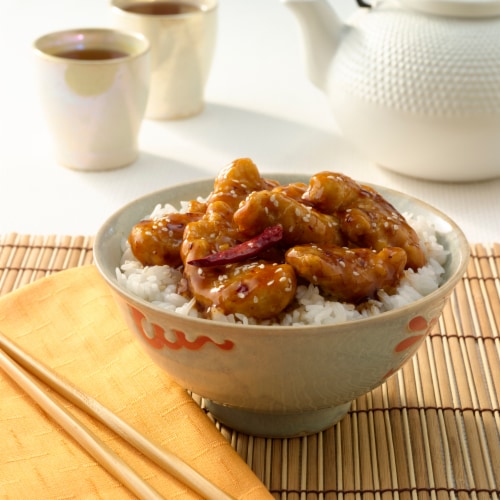 InnovAsian General Tso's Chicken Meal, Frozen Perspective: right