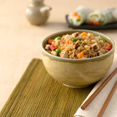 InnovAsian Frozen Chicken Fried Rice Perspective: right