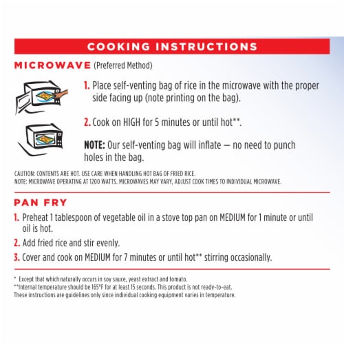 InnovAsian Beef Fried Rice Meal, Frozen Perspective: right