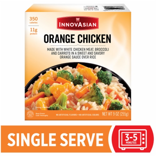InnovAsian Orange Chicken Rice Bowl, 9 oz (Frozen), 9 oz - QFC