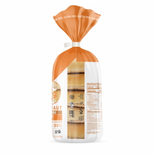 Carbonaut® Gluten Free Plain Bagels Perspective: right