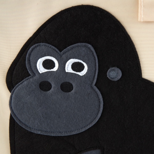 3 Sprouts Cube Storage Box - Organizer Container for Kids & Toddlers - Gorilla Perspective: right