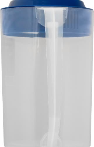 AmericanMaid® Plastic Pitcher - Blue Perspective: right