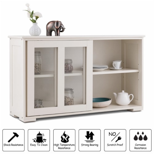 Off white buffet cabinet discount