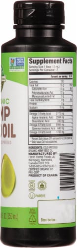 Manitoba Harvest Organic Hemp Seed Oil Perspective: right