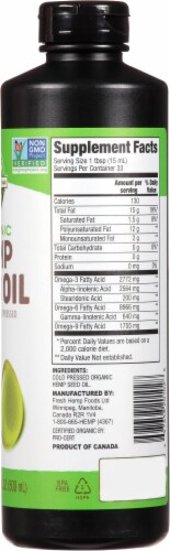 Manitoba Harvest Organic Hemp Seed Oil Perspective: right