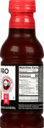 Panda Express Kung Pao Sauce Perspective: right
