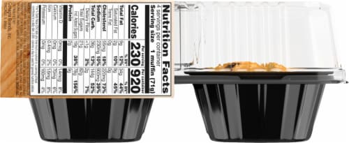 Udi's® Gluten Free Blueberry Muffins Perspective: right