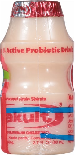 Yakult Nonfat Probiotic Yogurt Drink Perspective: right