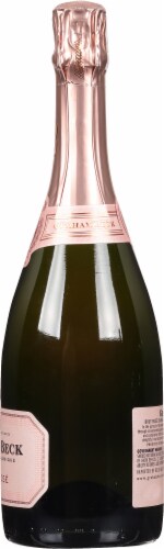 Graham Beck Brut Rose Perspective: right