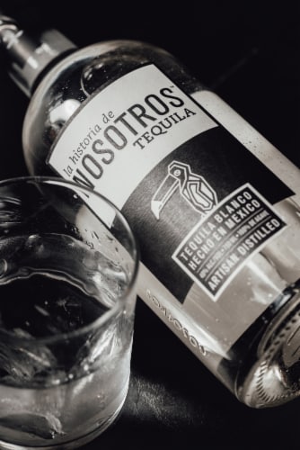 Nosotros™ Blanco Tequila Perspective: right